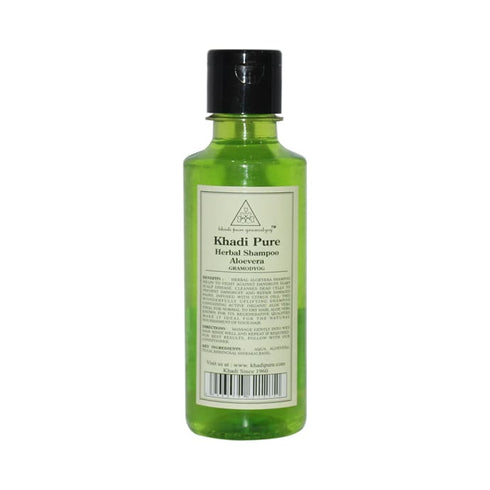 Khadi Pure Herbal Aloevera Shampoo